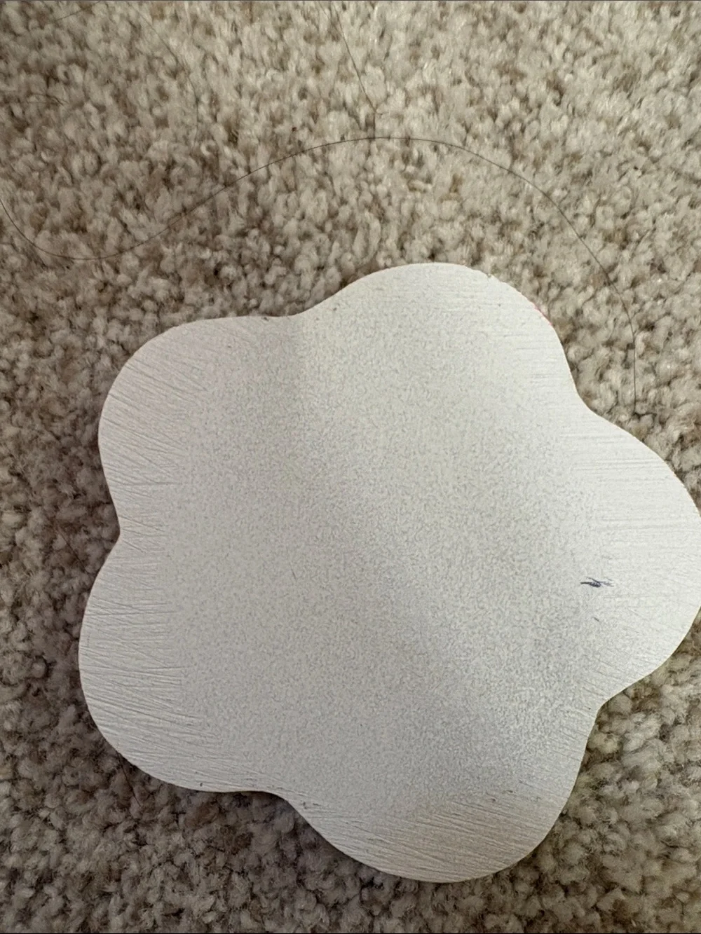SHEIN White Flower-Shaped Jewelry Tray